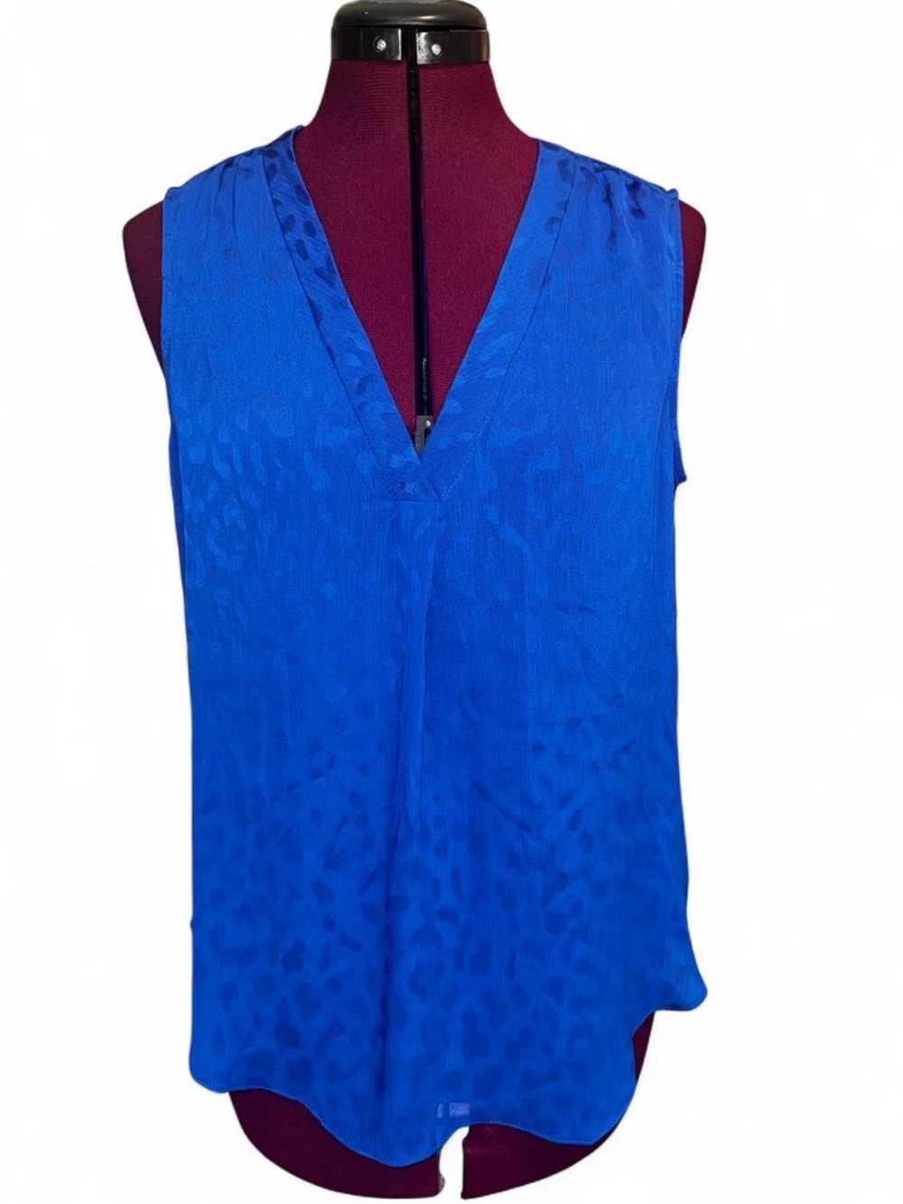 Vince Camuto Royal Blue Sleeveless V-Neck Camisole